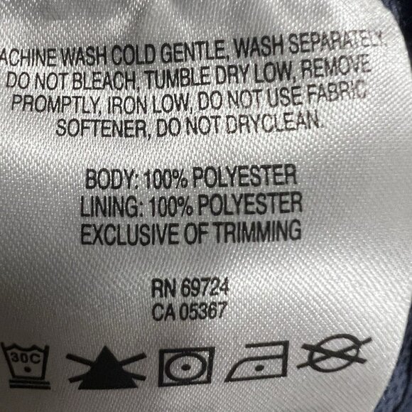 Columbia Sportswear Windbreaker Womens Size Medium Y2K Blue Jacket - Picture 7 of 15